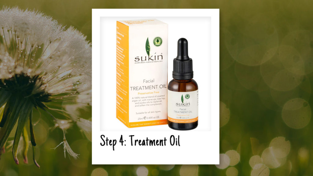 Sukin facial treatment oil